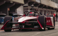 Foemula E car racing